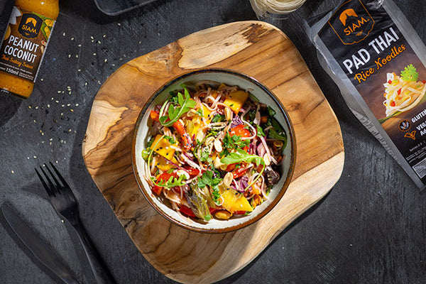 Thai Noodle Salad with Peanut Sauce